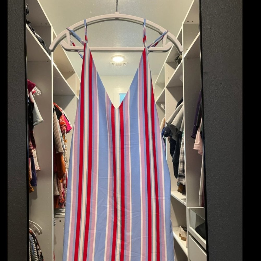 Stripe Mini Dress